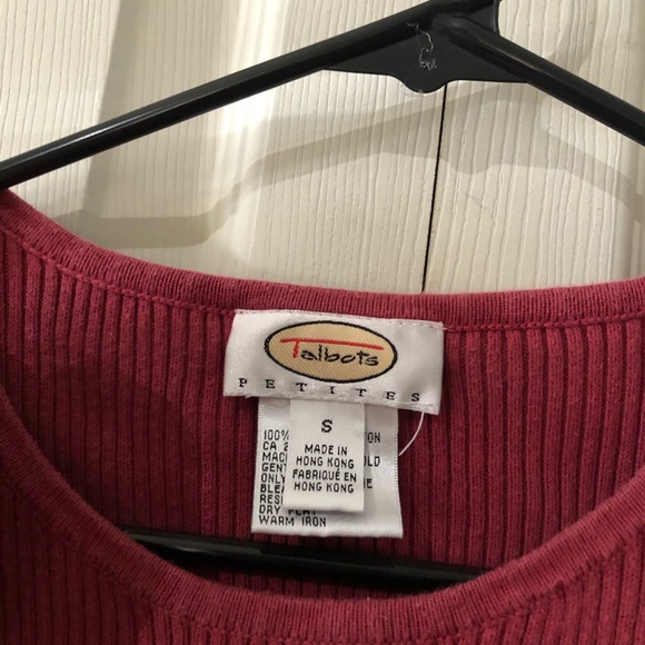 Basic Red Cotton Tee - Picture 2 of 4